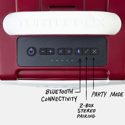 Turtlebox Original Gen 3 - Maroon