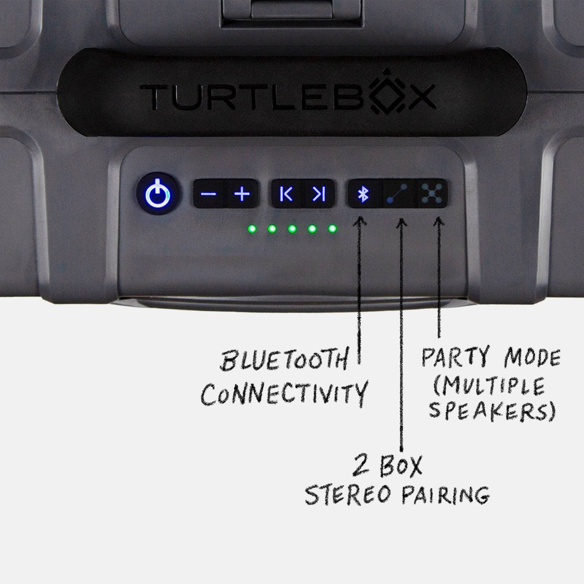 Turtlebox Grande - Gray