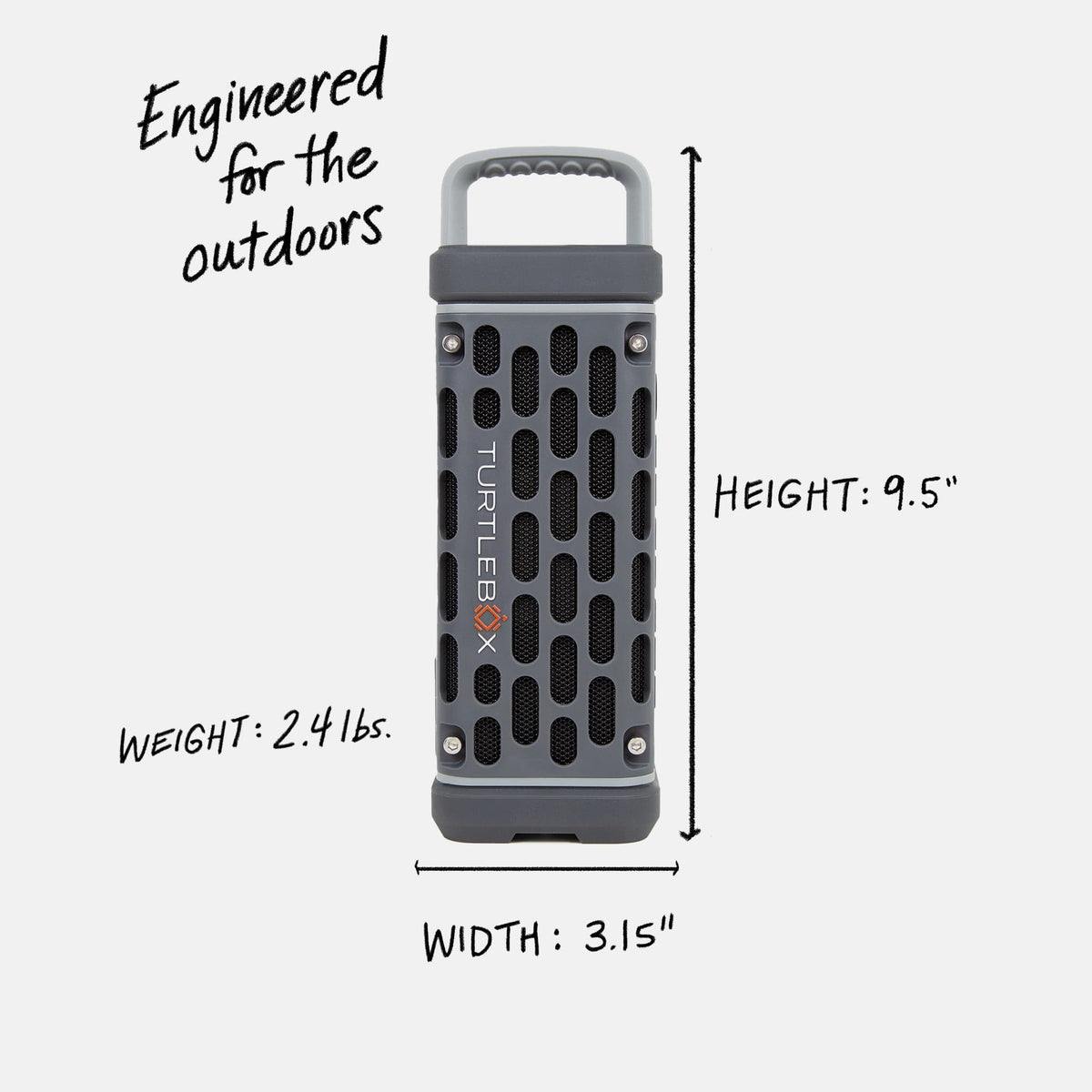 Turtlebox Ranger - Gray