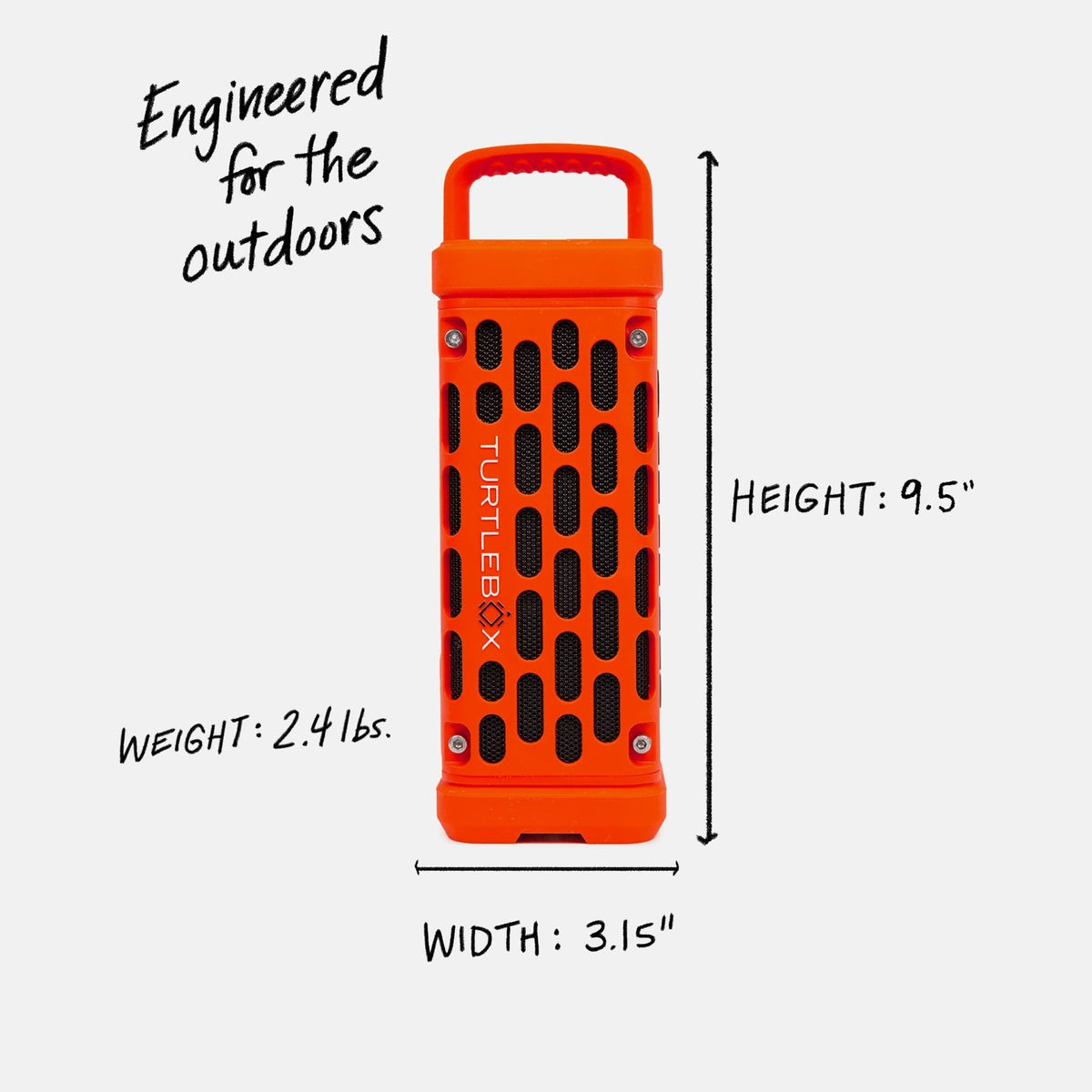 Turtlebox Ranger - Orange